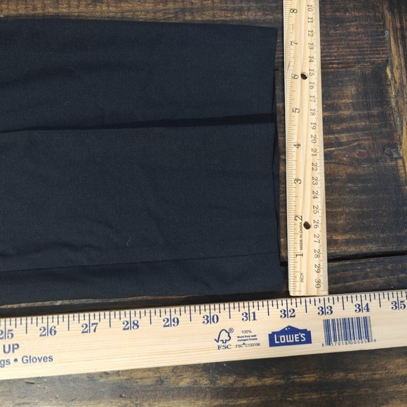 Bar‎ III Men's Dress Pants Trousers Black Wool Blend Size 38 x 32 NEW - Picture 6 of 10